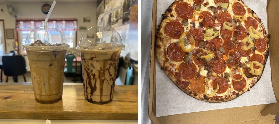 Fresh Pizzas And Cream